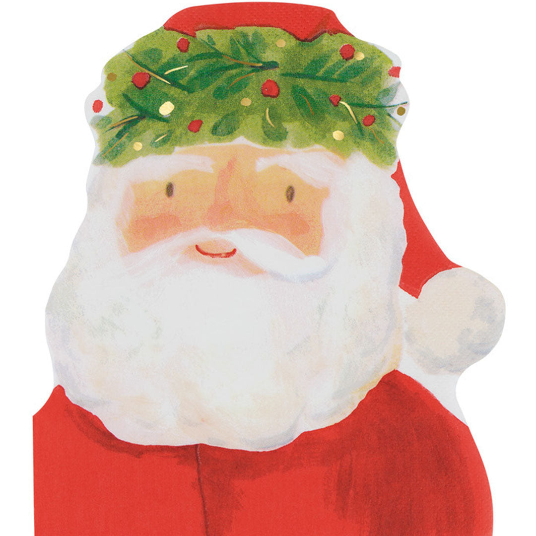 meri meri servetten kerstman - 16st | 303684 | 2