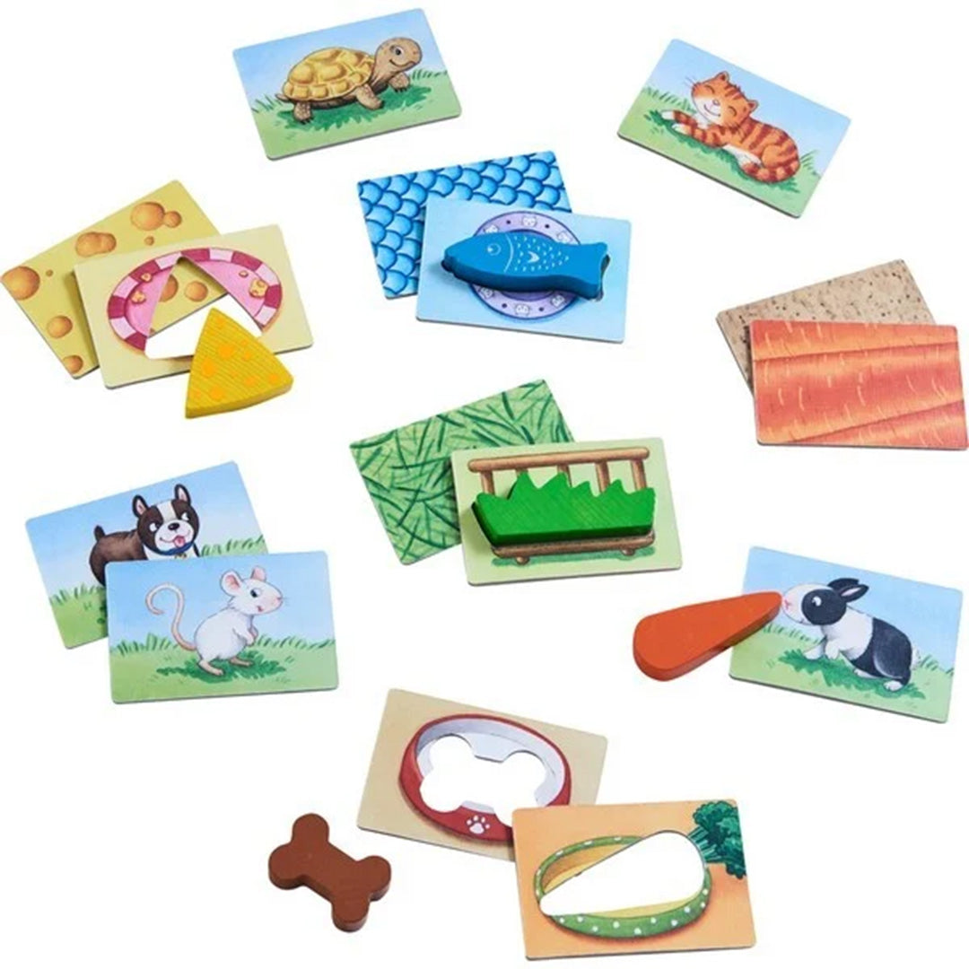 haba sorteerspel - dieren voederen