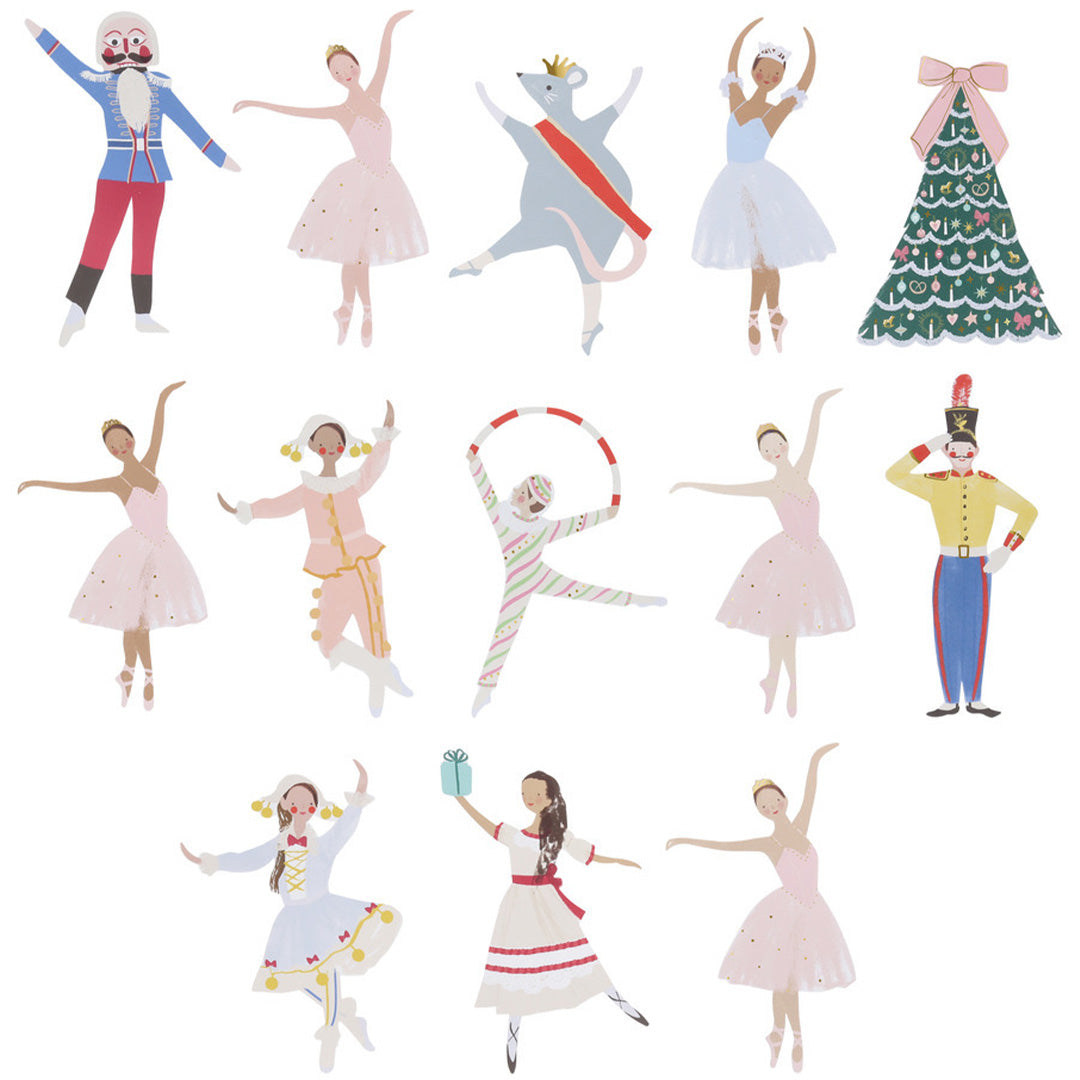 meri meri stickers new york city ballet - 25st | 305835 | 2