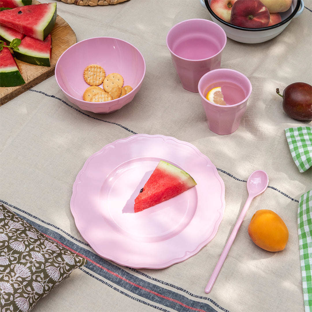 rex london melamine kinderbord pink | REX30806 | 4