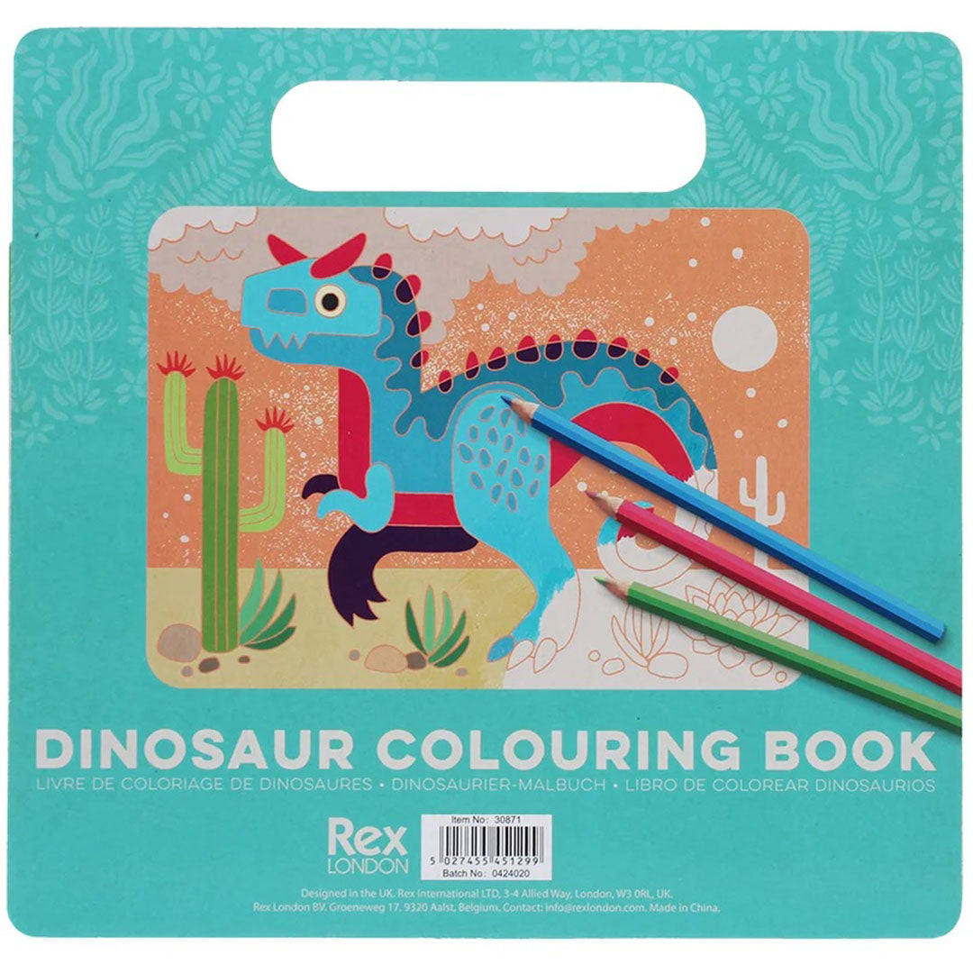 30871 | rex london kleurboek - baby dino's | 4
