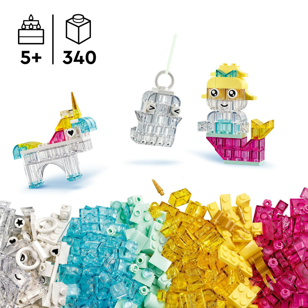 LEGO classic magische transparante doos