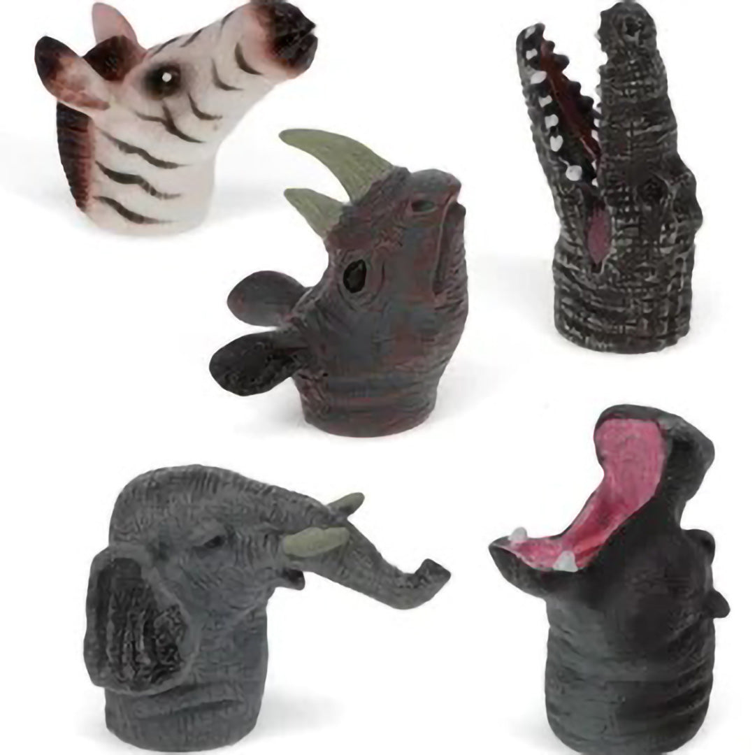 31019 | rex london vingerpoppetjes - safari - 5st | 1