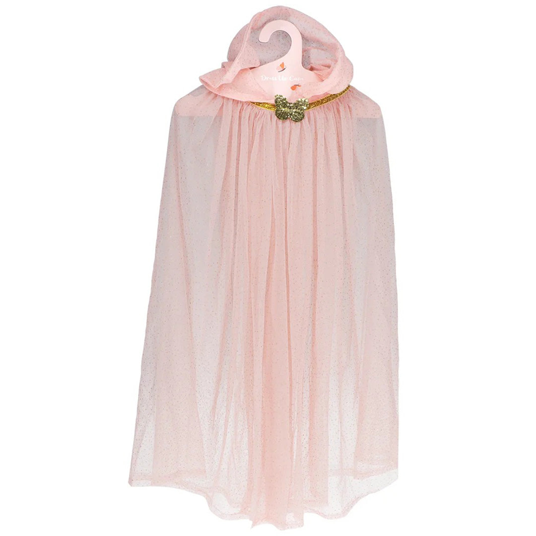 31279 | rex london verkleedcape glitter - light pink | 3