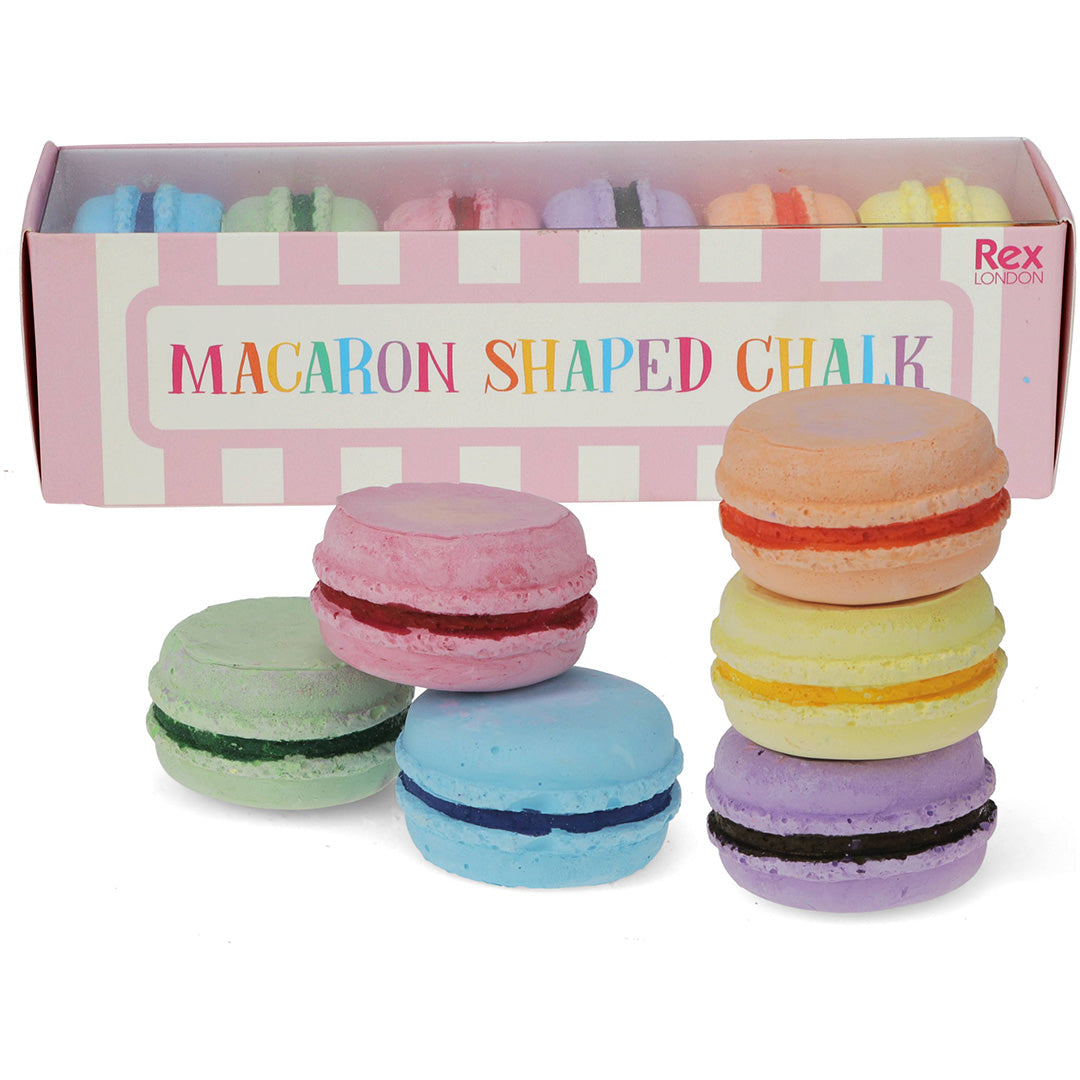 rex london stoepkrijt macaron - 6st | REX31290 | 3
