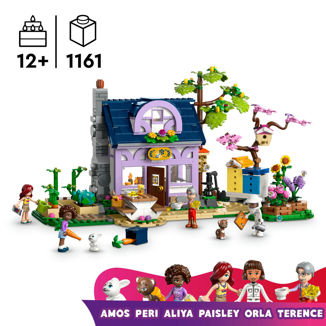 LEGO friends imkershuis en bloementuin bouwset