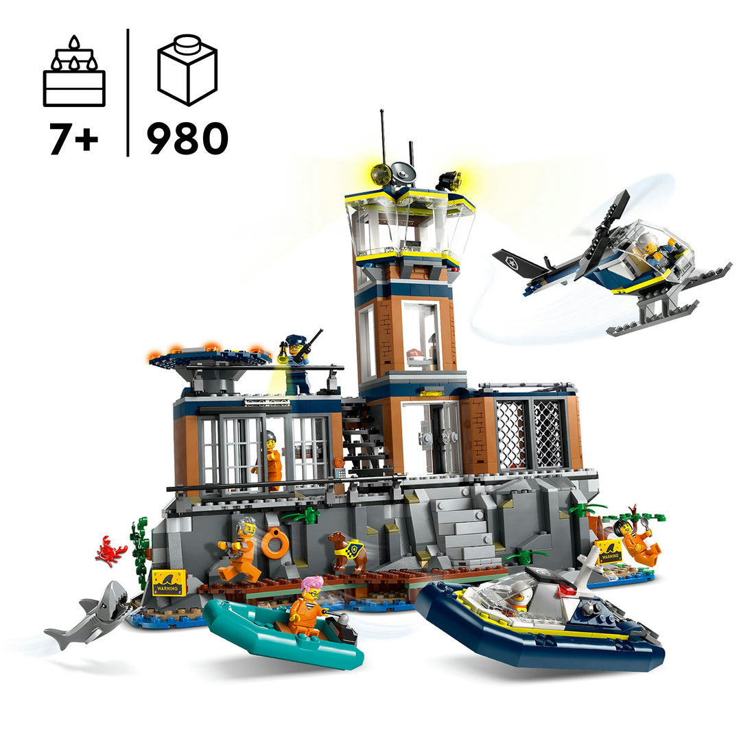 LEGO city politiegevangeniseiland