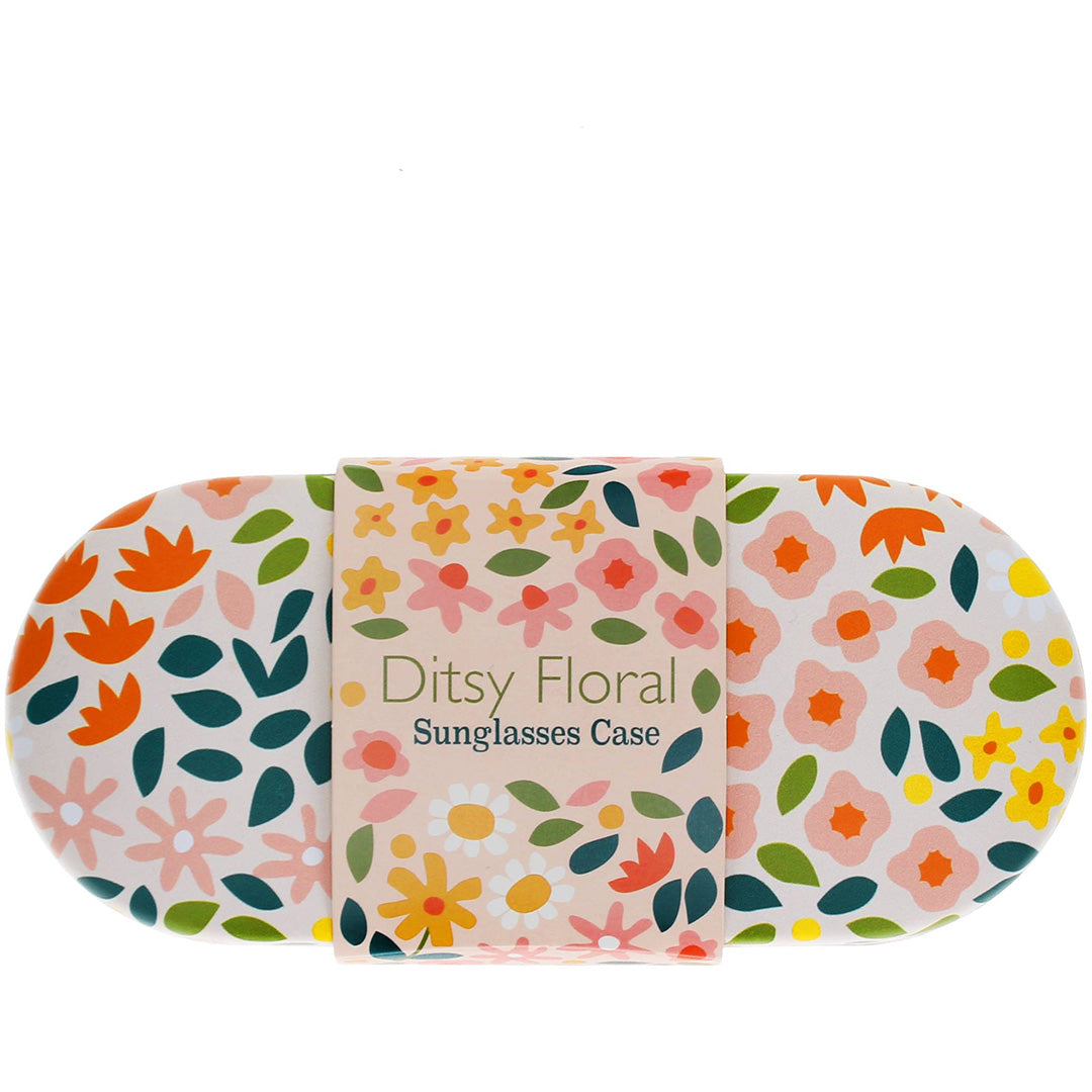 rex london brillenkoker met poetsdoekje ditsy floral | REX31914 | 3