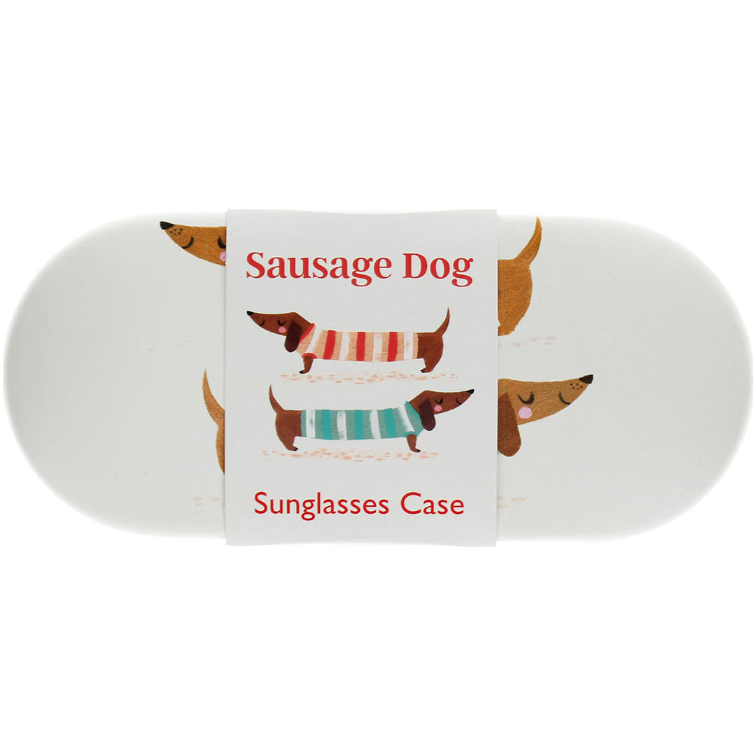 rex london brillenkoker met poetsdoekje sausage dog | REX31917 | 4