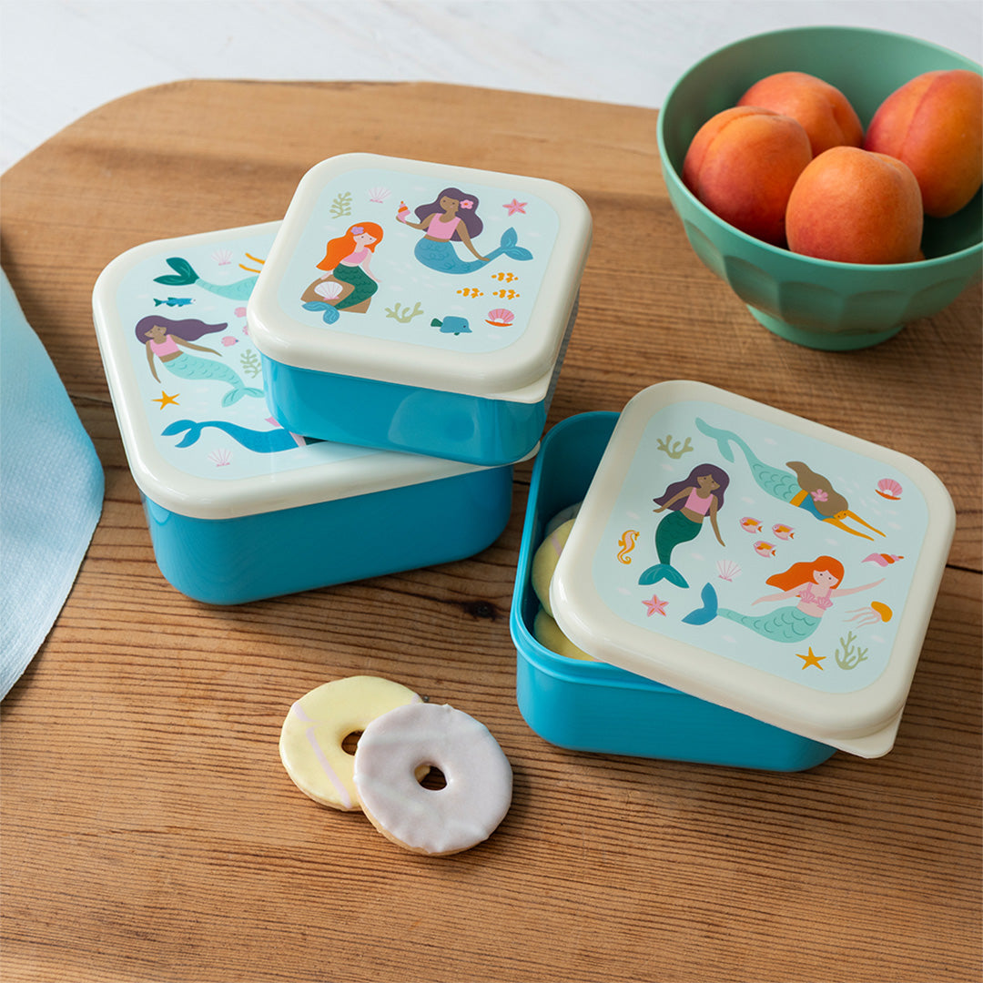 rex london snackdoosjes mermaid - 3st | REX31948 | 2