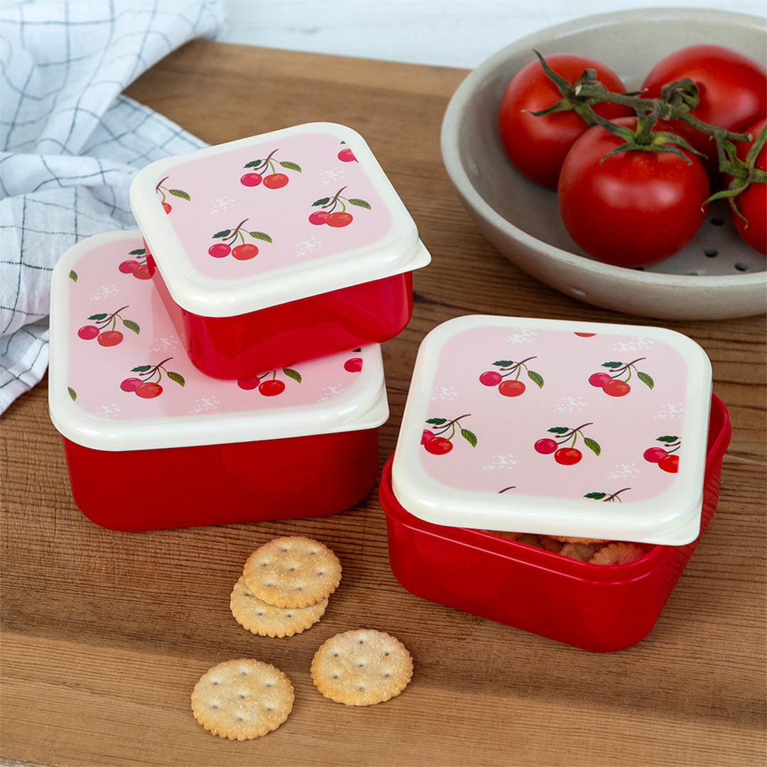 rex london snackdoosjes little cherry - 3st | REX31950 | 3