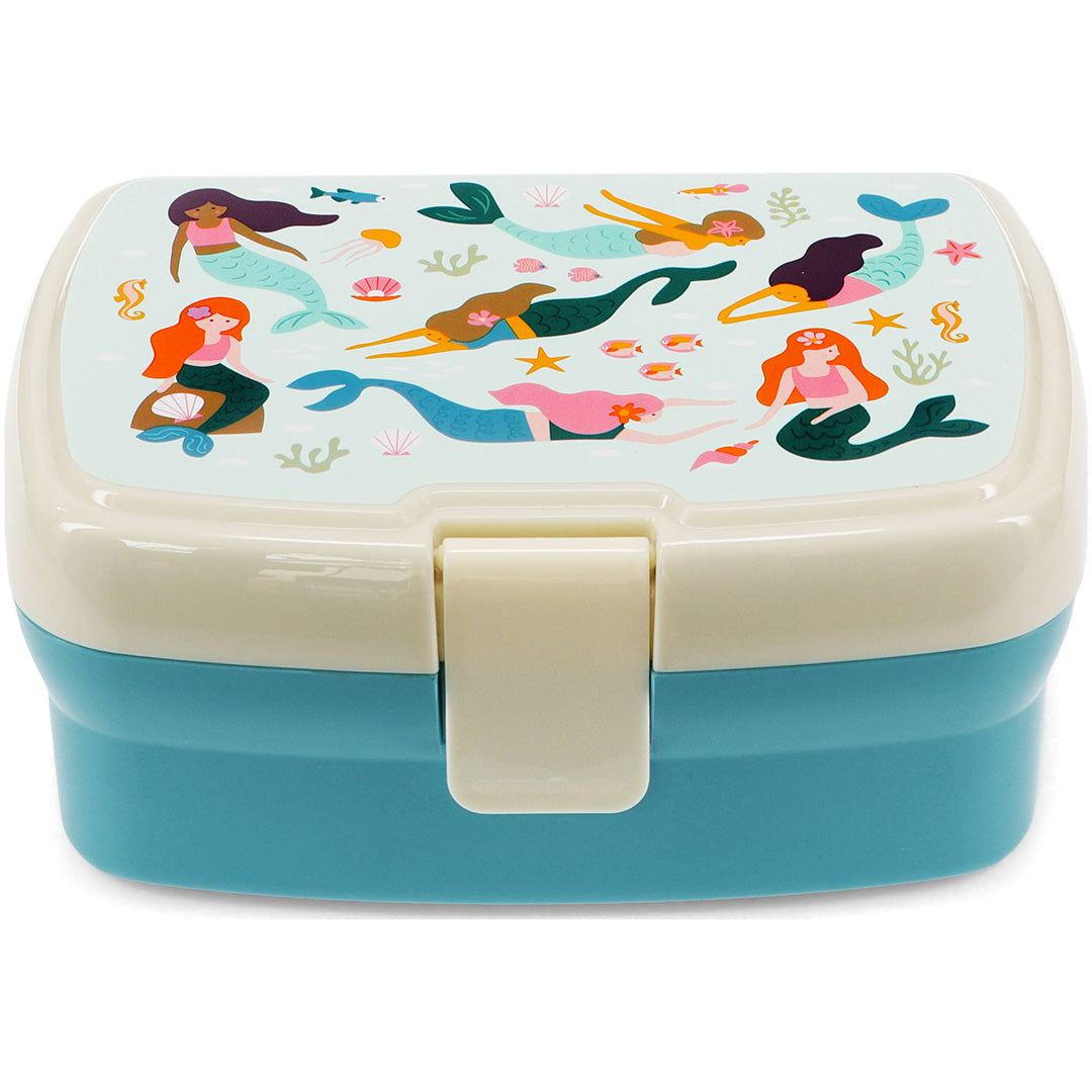 rex london broodtrommel met vakjesblad mermaid | REX31952 | 1
