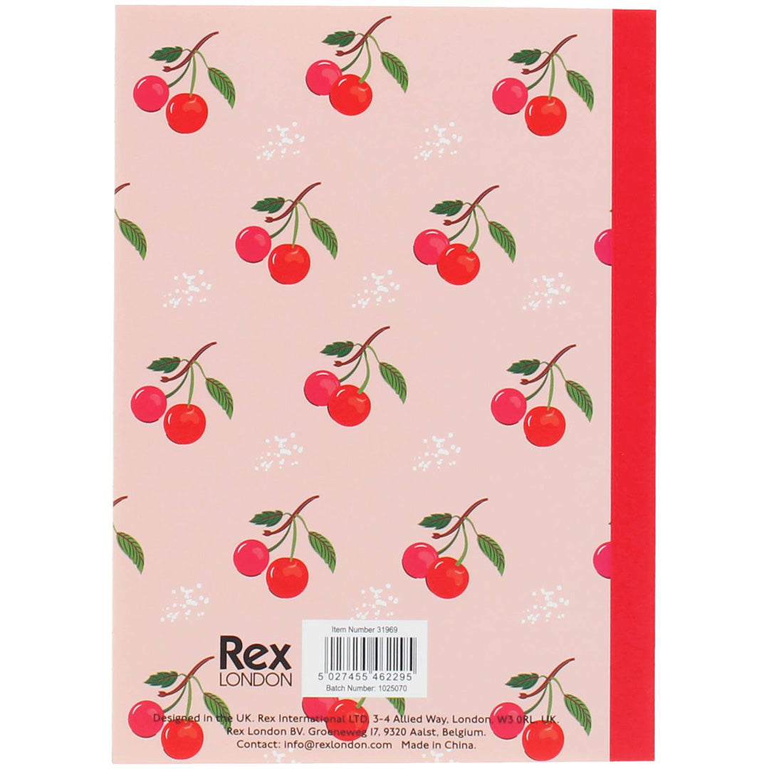 rex london A6 notitieboekje little cherry | REX31969 | 2