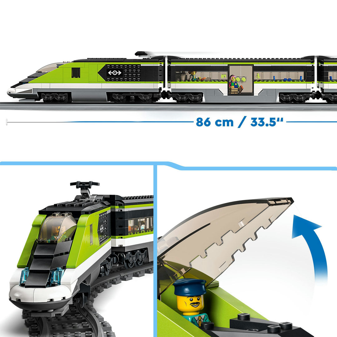 LEGO city passagierssneltrein  bouwset (764 onderdelen)