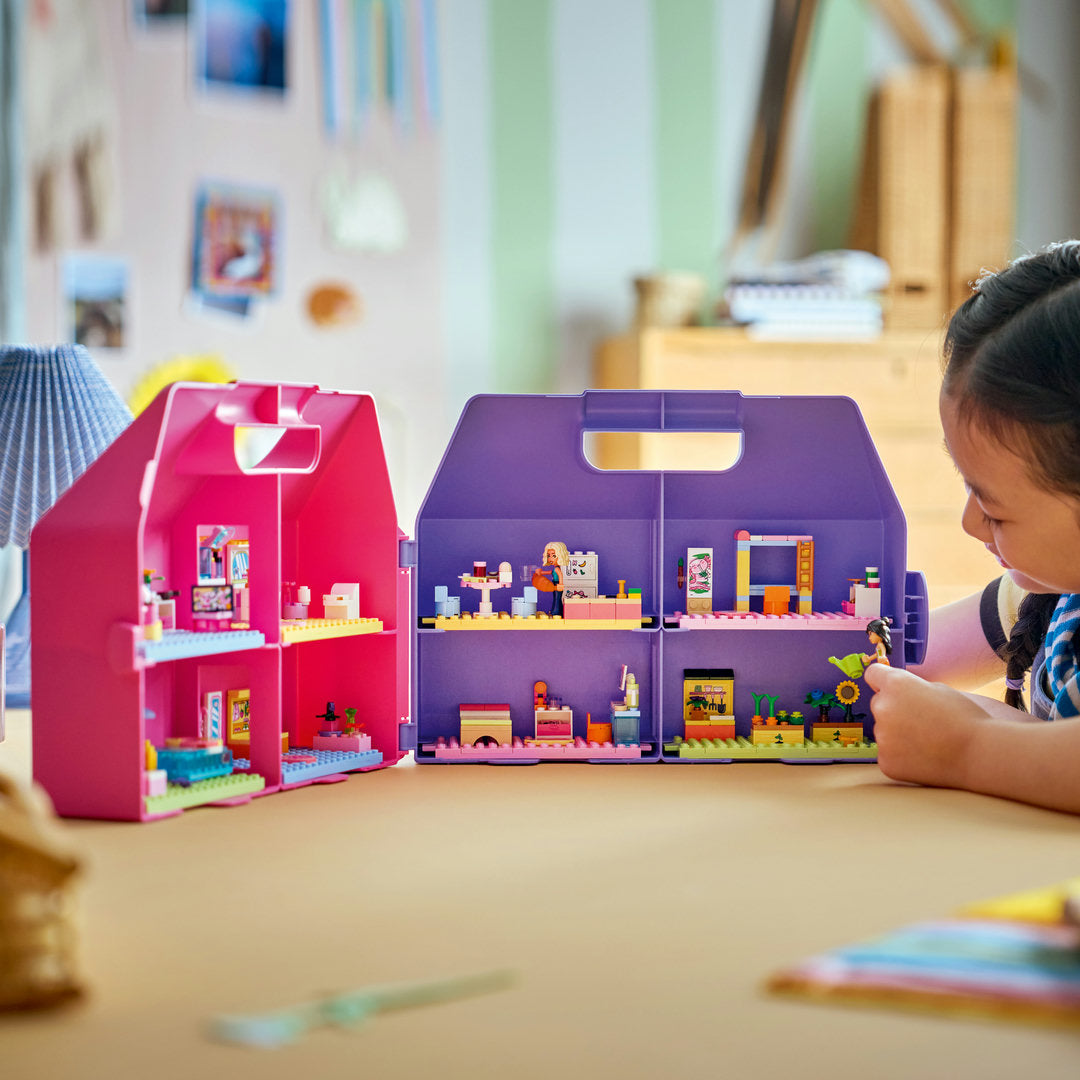 lego friends creatieve poppenhuiskoffer poppenhuis met poppetjes | 42697 | 4