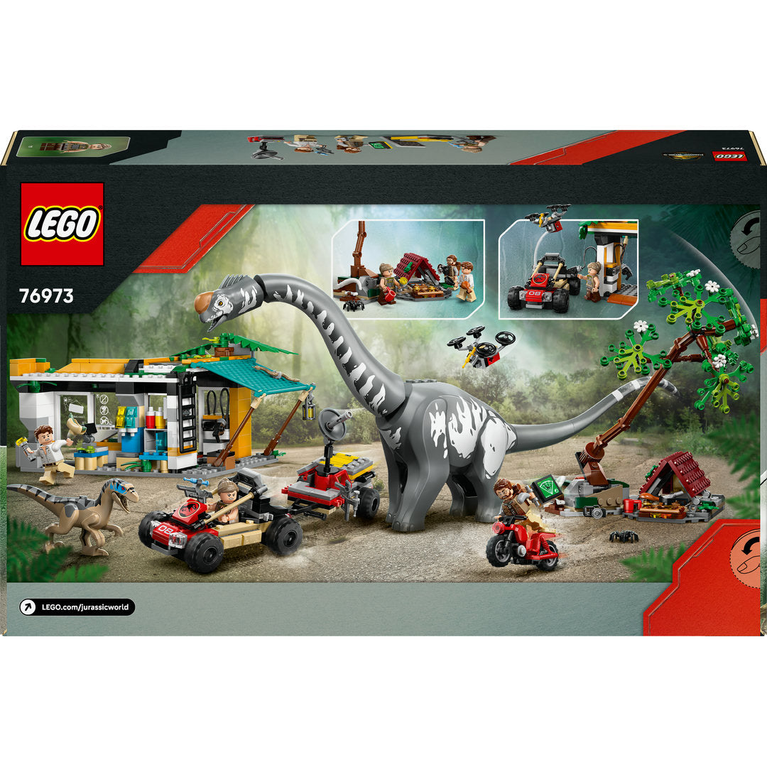 LEGO jurassic world raptor en titanosaurus opsporingsmissie