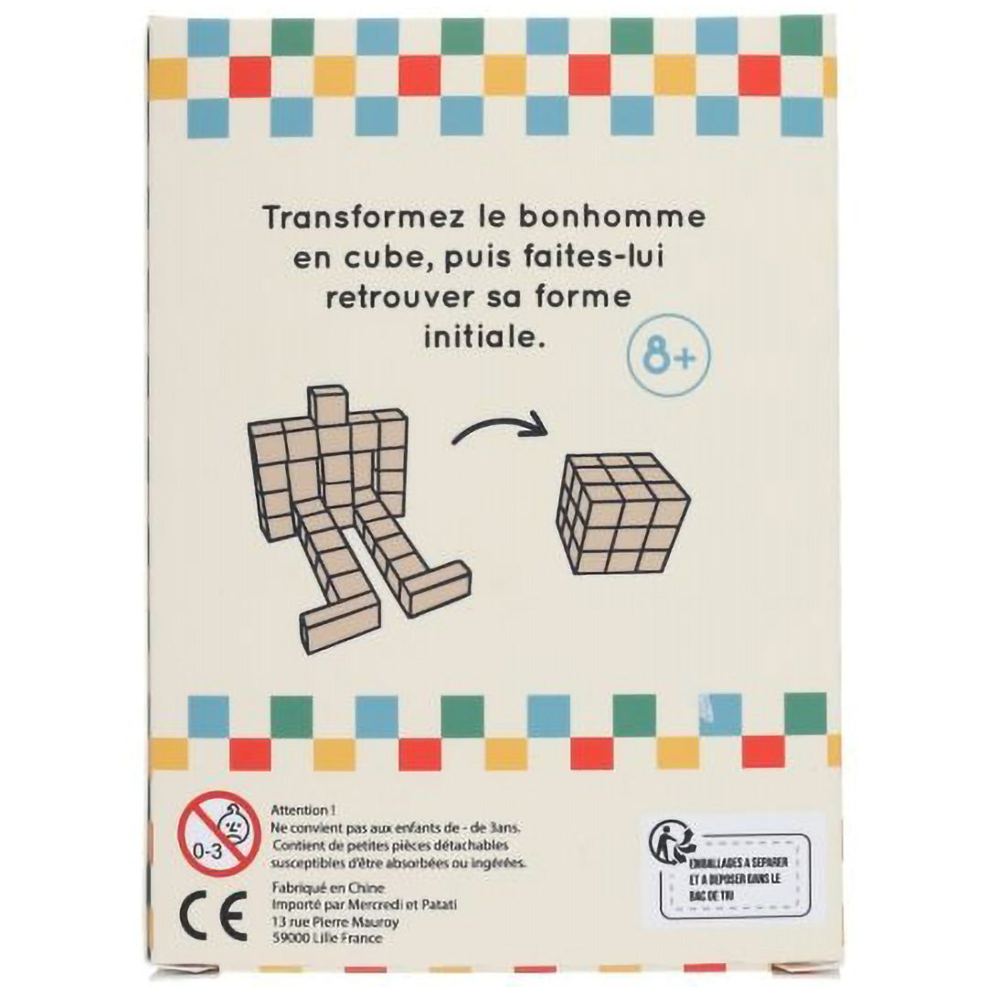 37593 | le petit souk breinbreker kubuspuzzel robot | 2