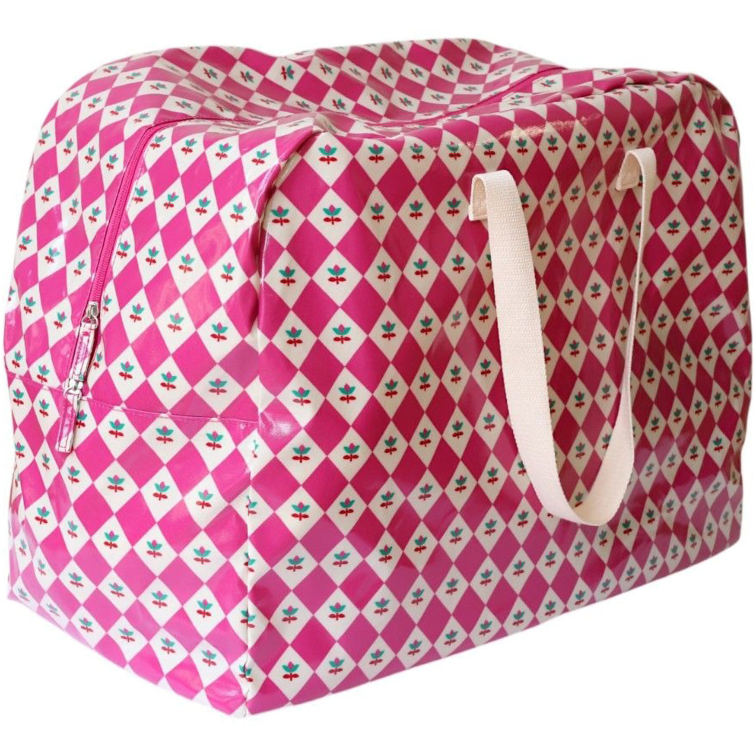 37846 | le petit souk jumbo opbergtas - bloemen | 1