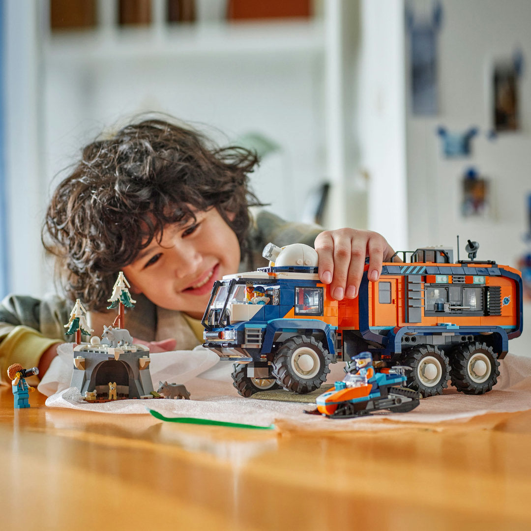 LEGO city laboratoriumtruck op de noordpool bouwset