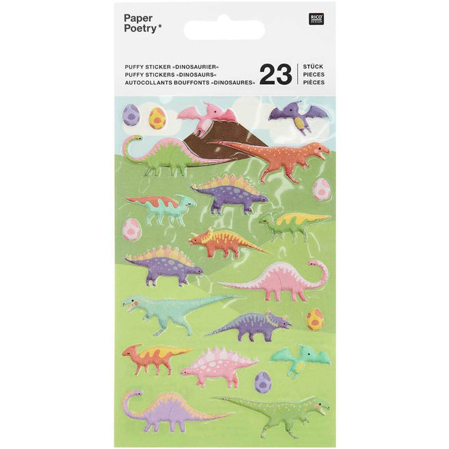 3D stickers dinosaurussen - 23st | 08792.7053 | 0