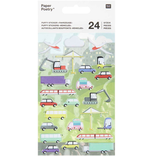 3D stickers voertuigen - 24st | 08792.7102 | 0