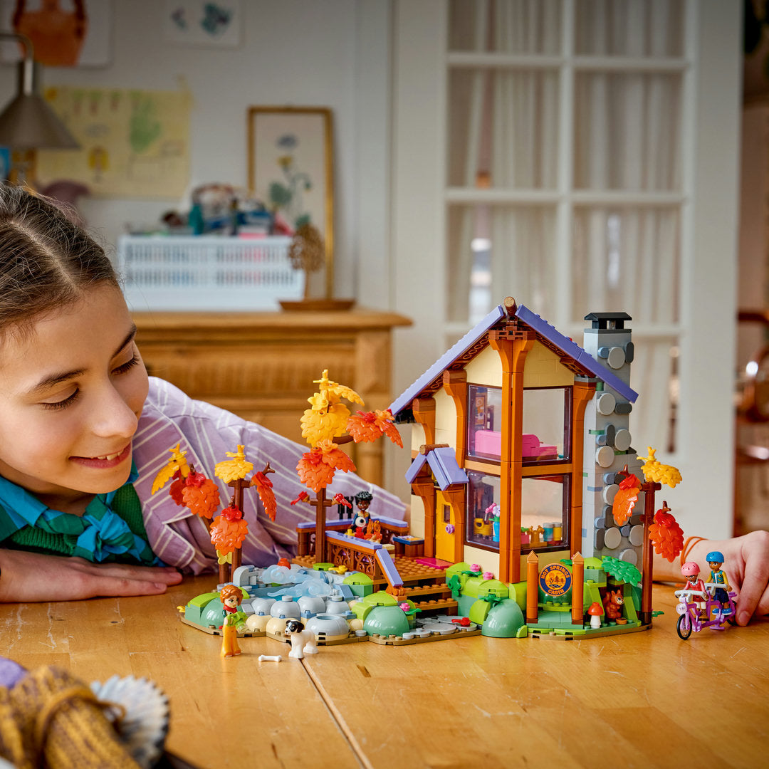 lego friends gezellige boshut in de herfst | 42705 | 4