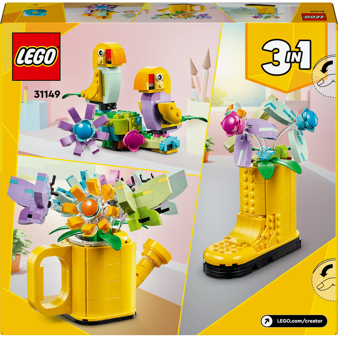 LEGO creator bloemen in gieter 3-in-1