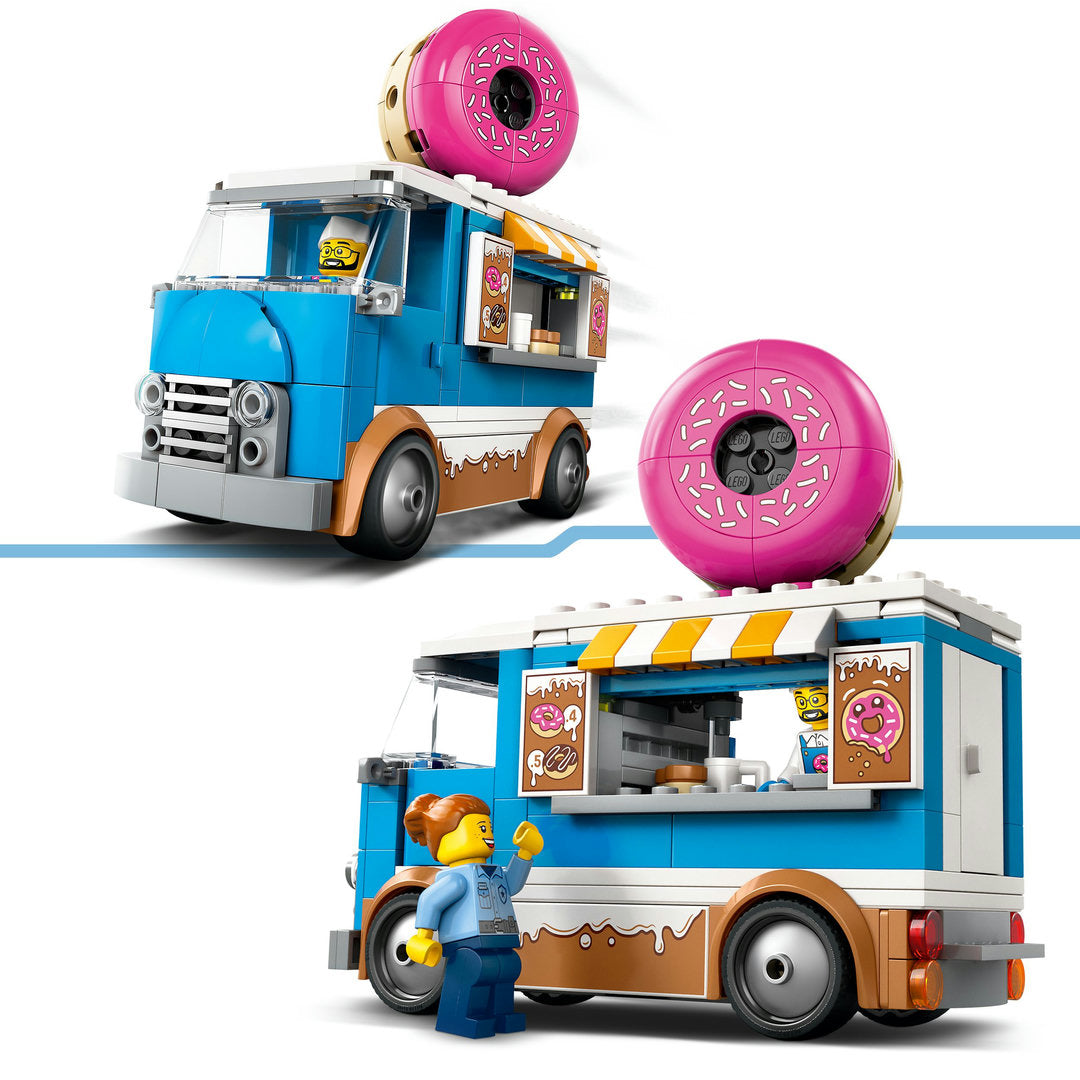 LEGO city donuttruck voor kinderen vanaf 5 jaar