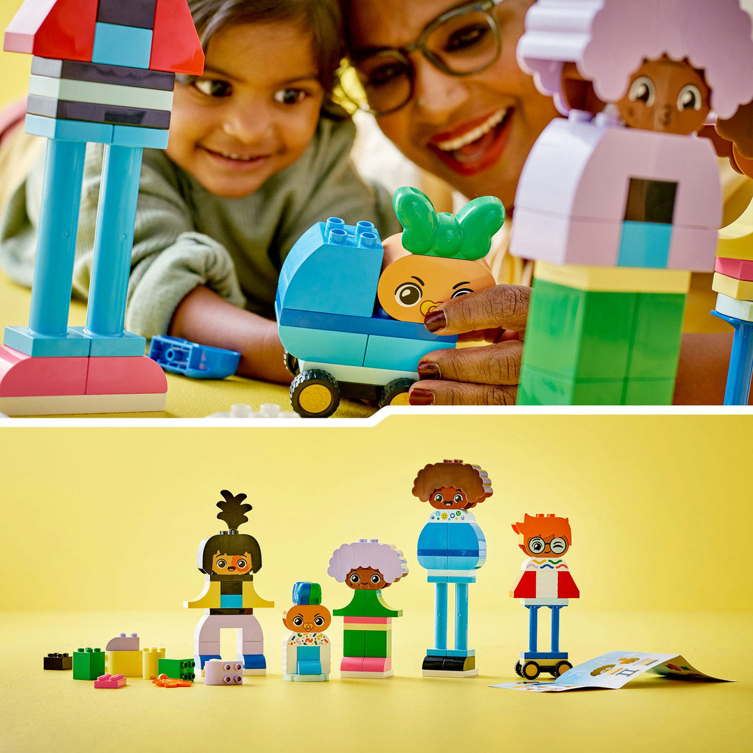 LEGO DUPLO stad mensen en hun emoties