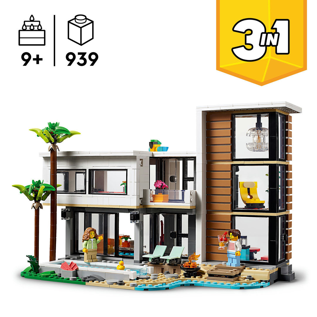 LEGO creator 3-in-1 modern huis speelset