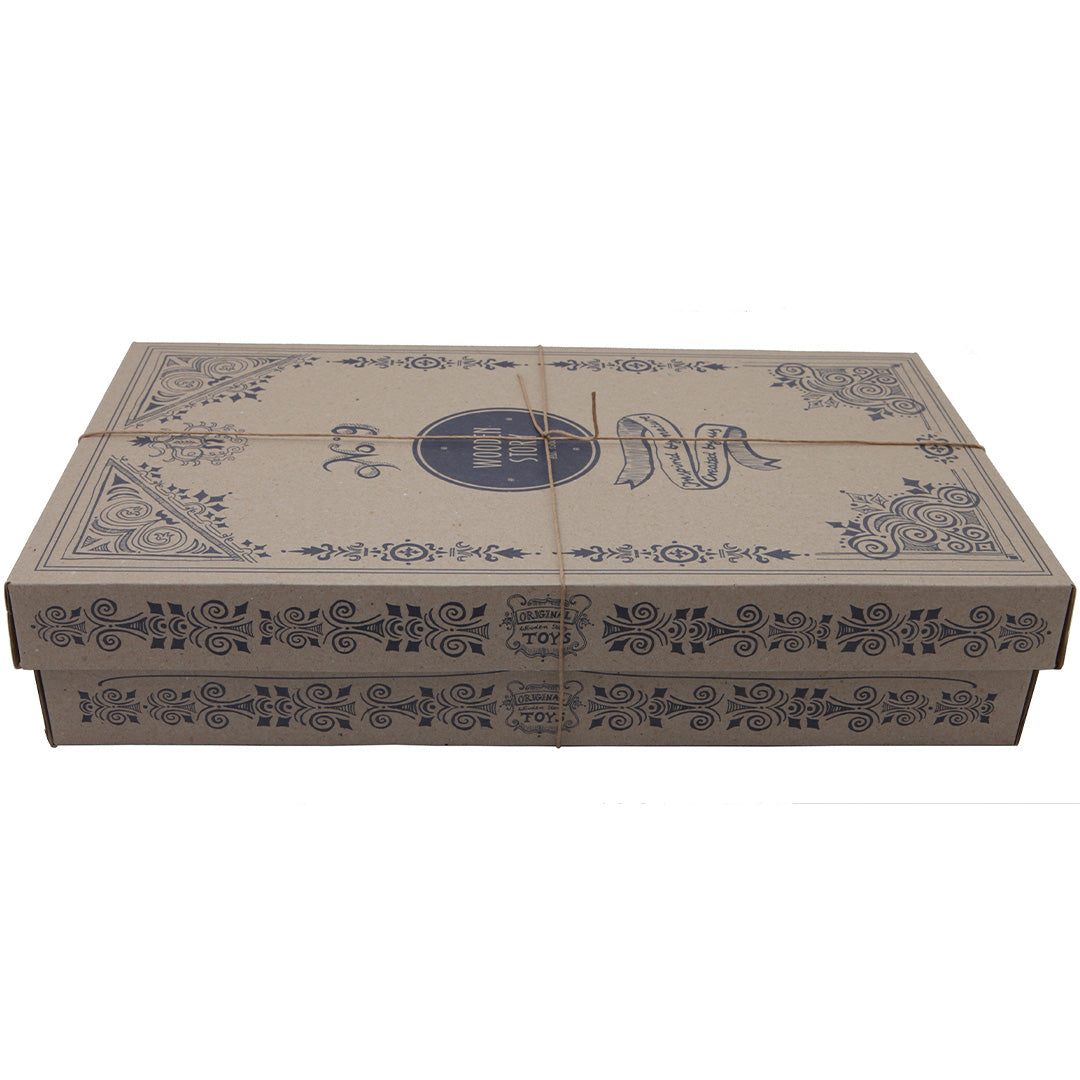 wooden story stapelblokken XL - naturel - 63 st | WS05 | 2