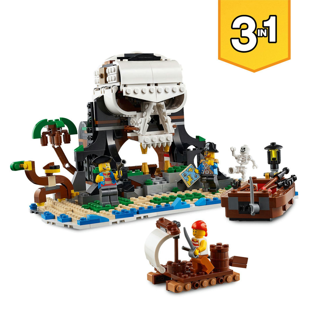 LEGO creator 3-in-1 piratenschip bouwset (1260 onderdelen)