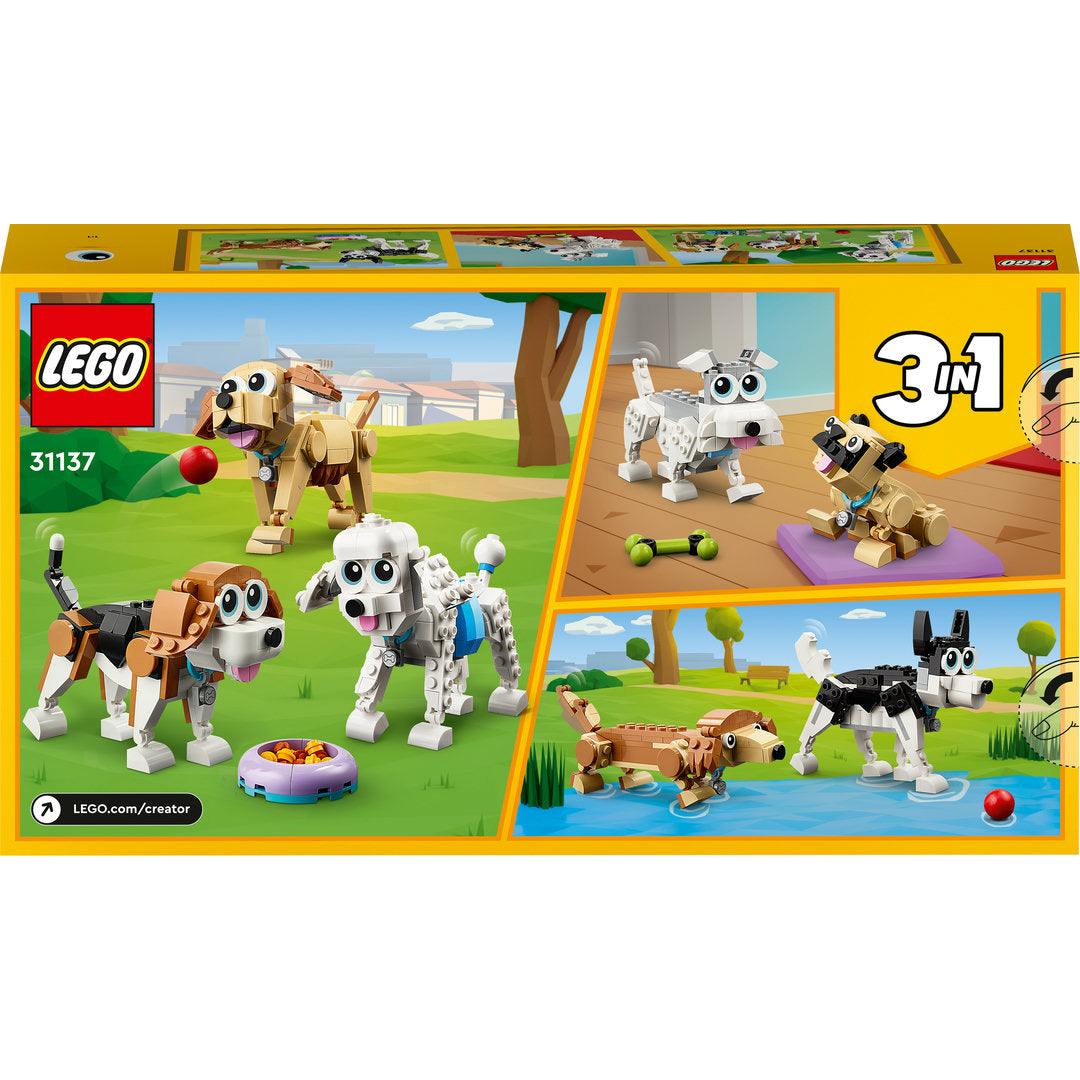 LEGO creator schattige honden (475 onderdelen)