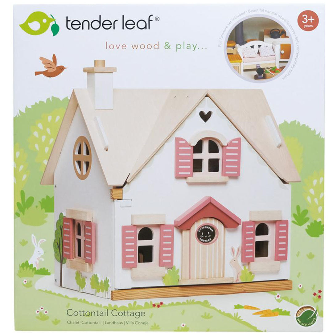 tender leaf toys poppenhuis cottontail cottage | 4608123 | 6