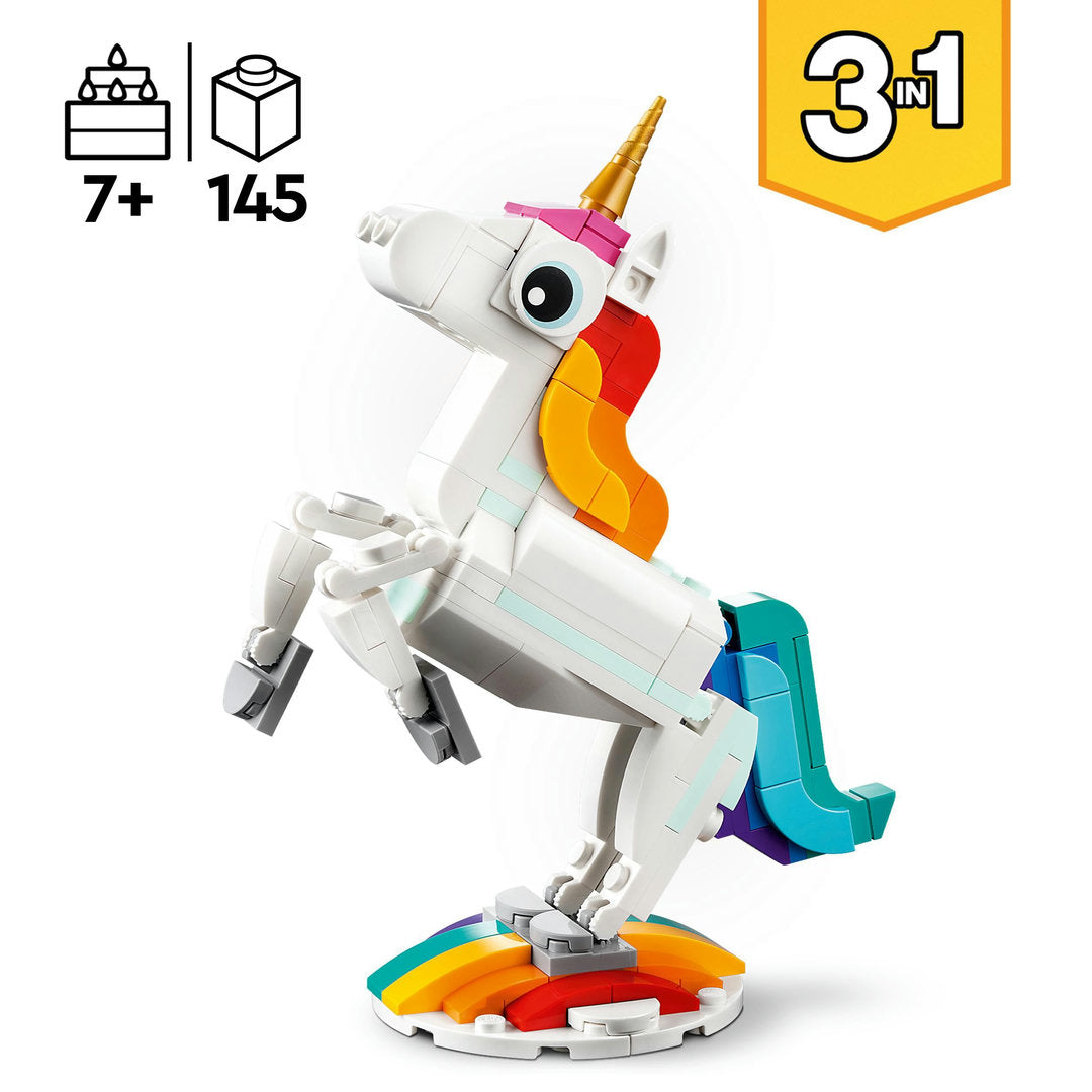 LEGO creator magische eenhoorn (145 onderdelen)