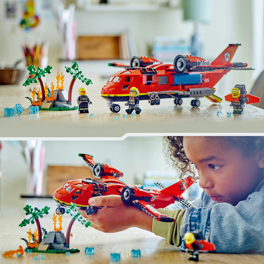 LEGO city brandweervliegtuig bouw- en speelset