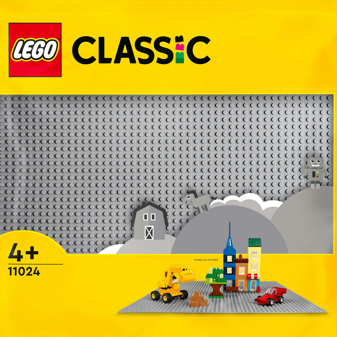 LEGO classic grijze bouwplaat 48x48 bord
