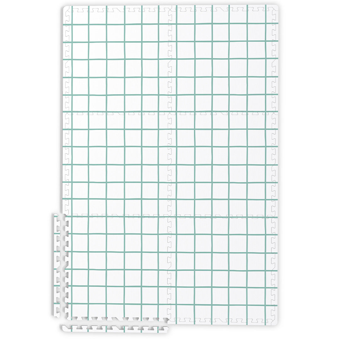 4895250601574 | play&go 3-in-1 foam speelmat tiloo - hopscotch - 120x180 cm | 4