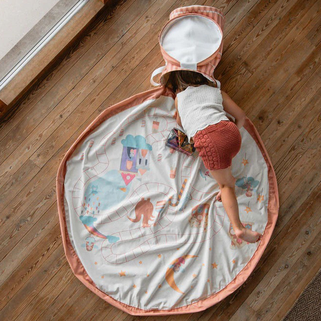 4895250601611 | play&go opbergmand en speelkleed soo - fairyworld | 3