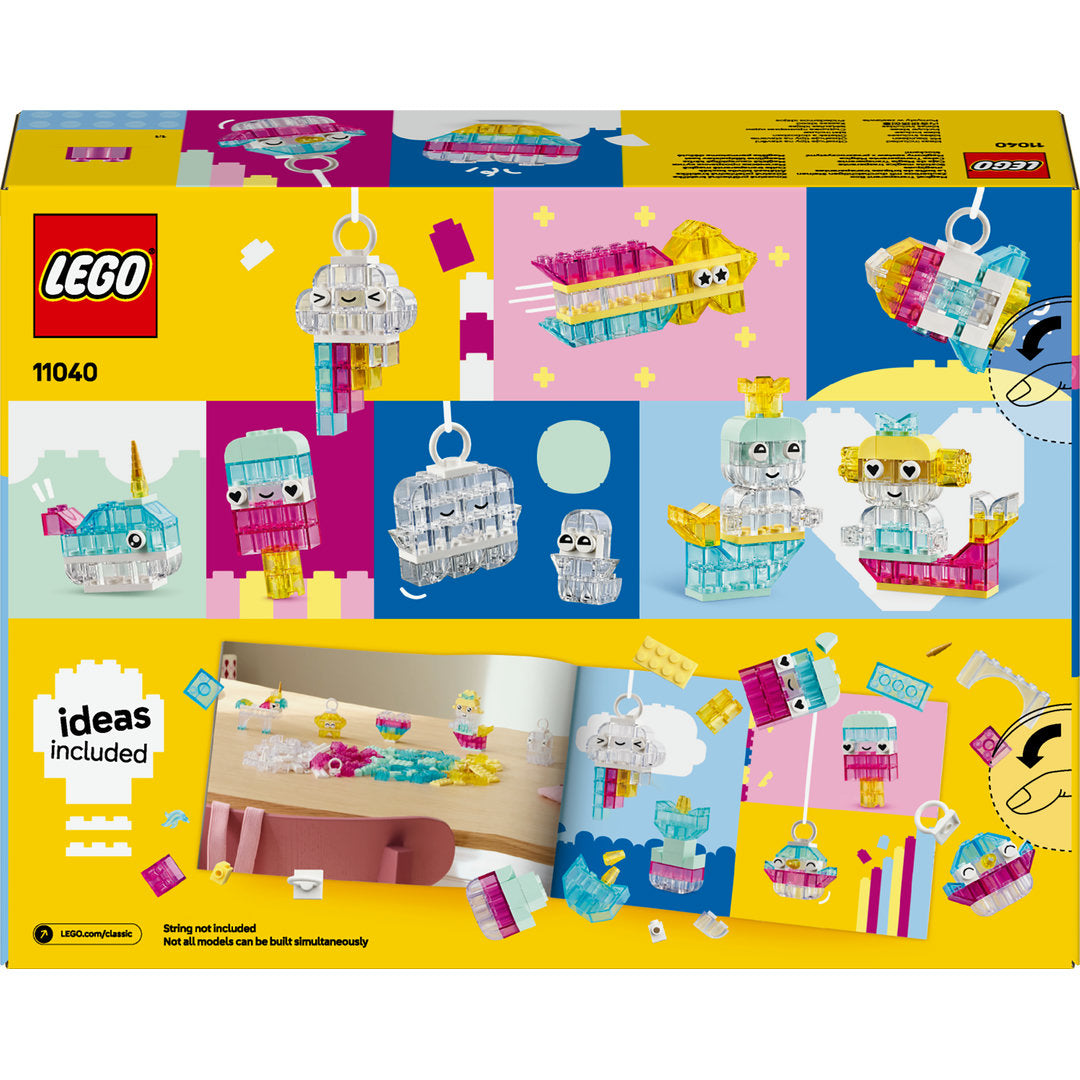 LEGO classic magische transparante doos