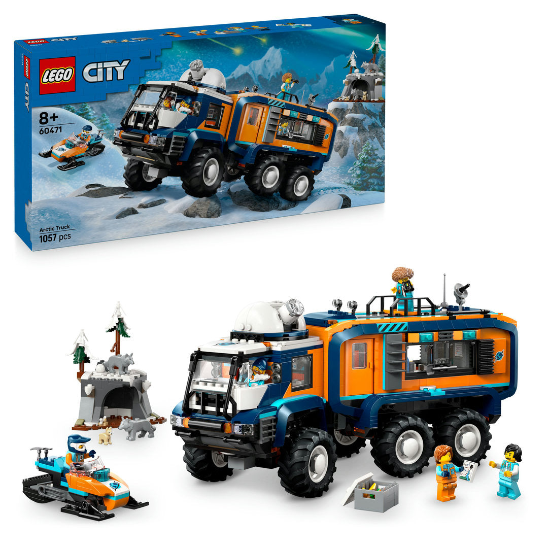 LEGO city laboratoriumtruck op de noordpool bouwset