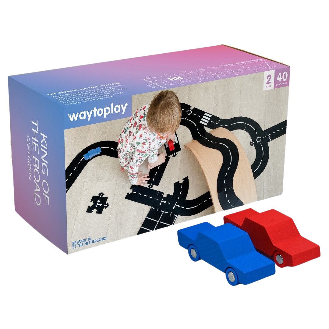 waytoplay king of the road gift set - 40-delig + 2 auto's