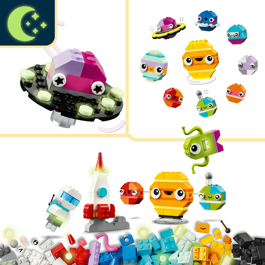 LEGO classic creatieve planeten set
