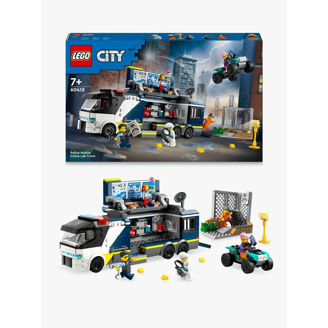 LEGO city politielaboratorium in truck