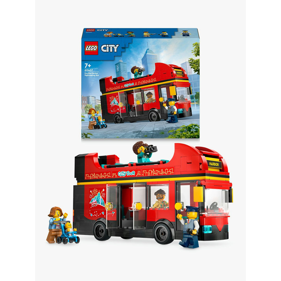 LEGO city toeristische rode dubbeldekker