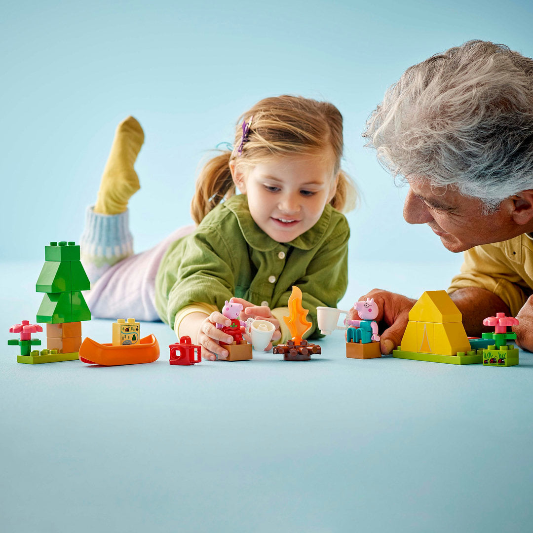 LEGO DUPLO peppa big kampeertrip bouwbare speelset