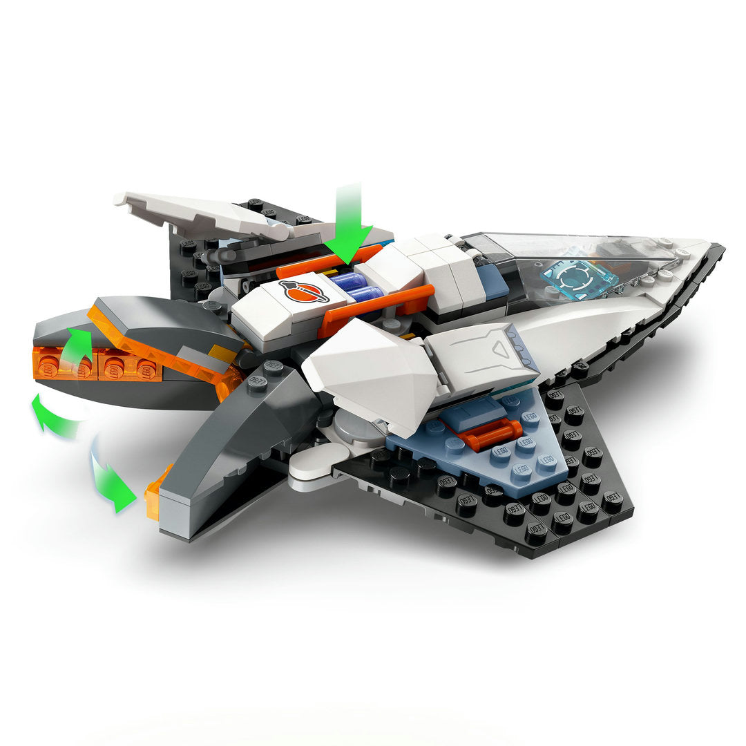 LEGO city interstellair ruimteschip set