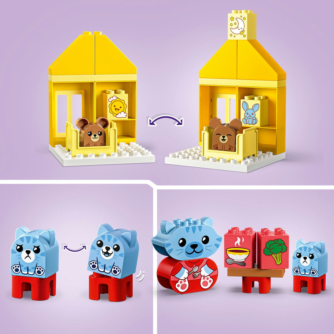 LEGO DUPLO mijn eerste dagelijkse gewoontes – eten en slapen
