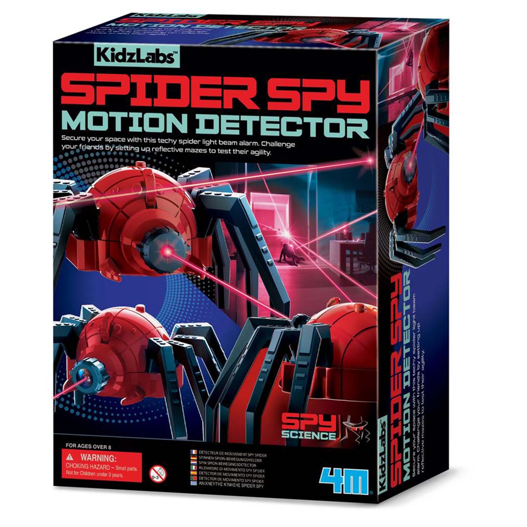 4m bewegingsdetector kidzlabs - spinnen-spion | 5603473 | 1