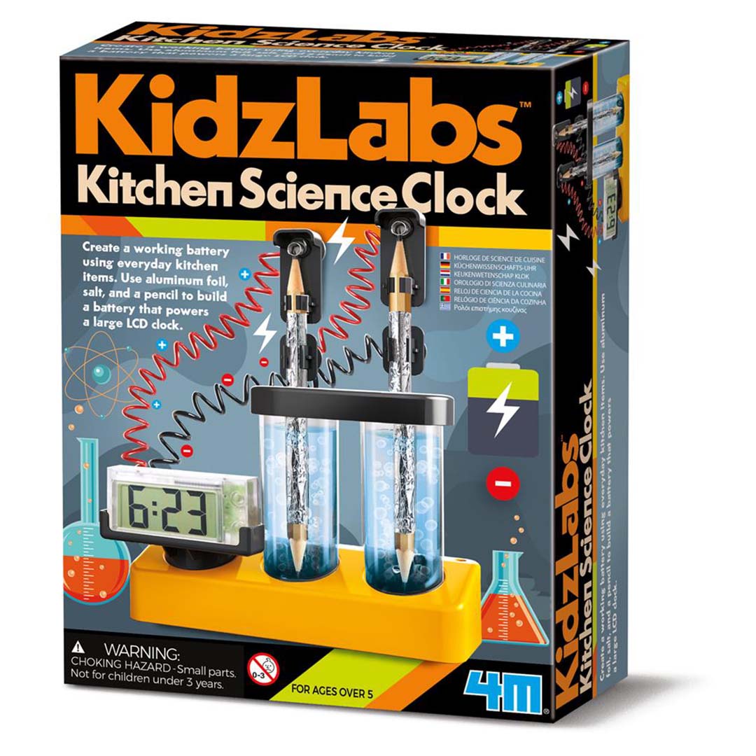 4m bouwset kidzlabs - keukenwetenschapsklok | 5603480 | 3